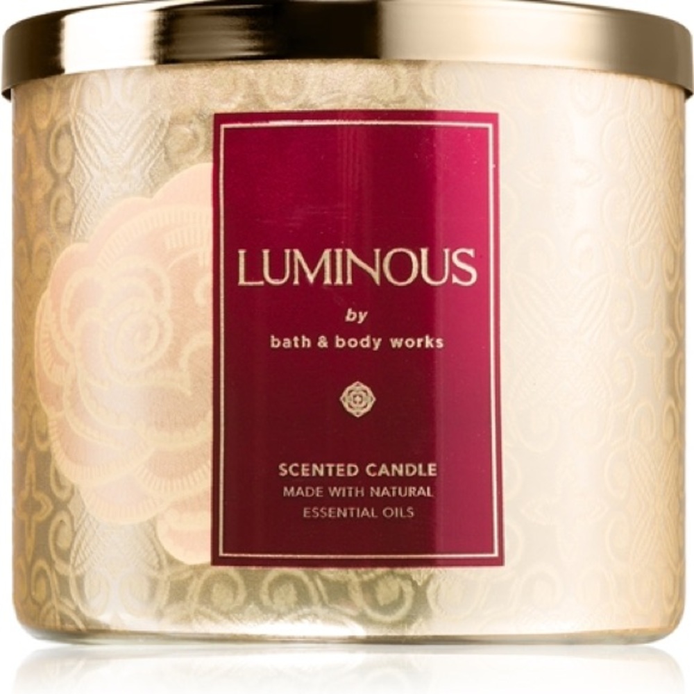 2 Bath & Body Works 3-wick Scented Candle Luminous